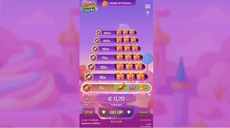 Sugar Stacks – sladki stolp desetih slaščičarskih ravni